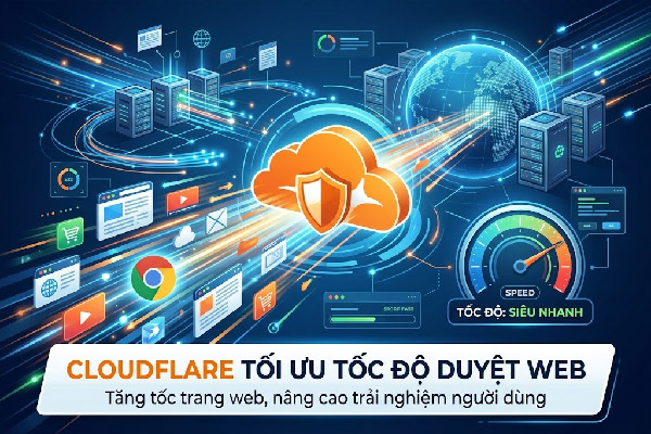 Cloudflare tối ưu tốc độ duyệt web